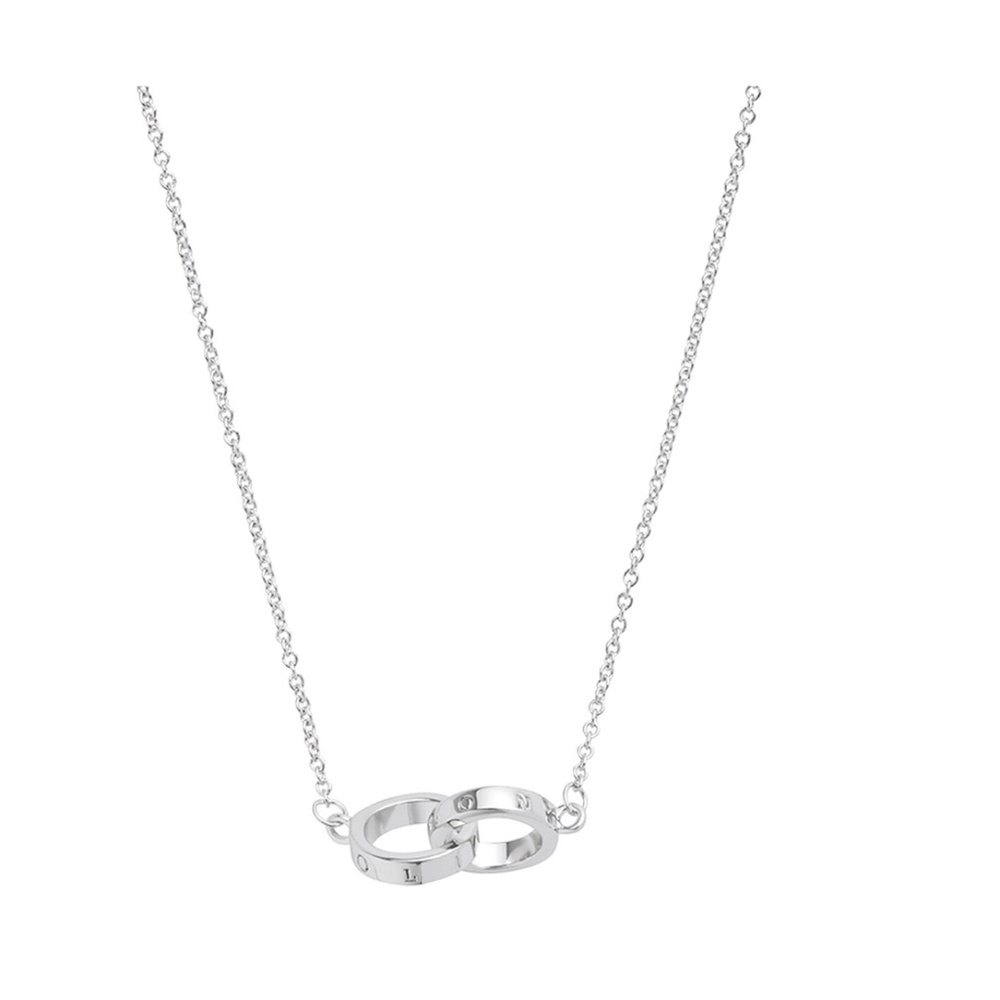 Olivia Burton - Silver Interlink Necklace